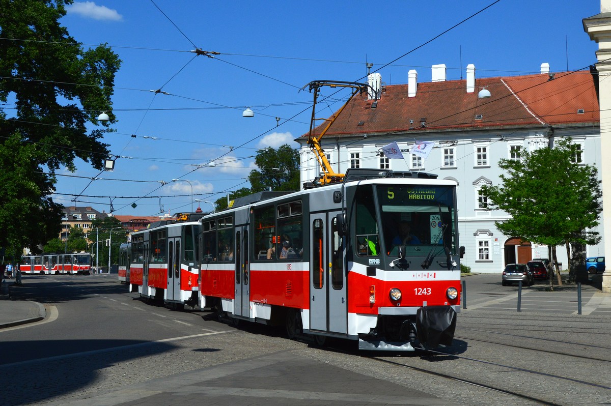Брно, Tatra T6A5 № 1243