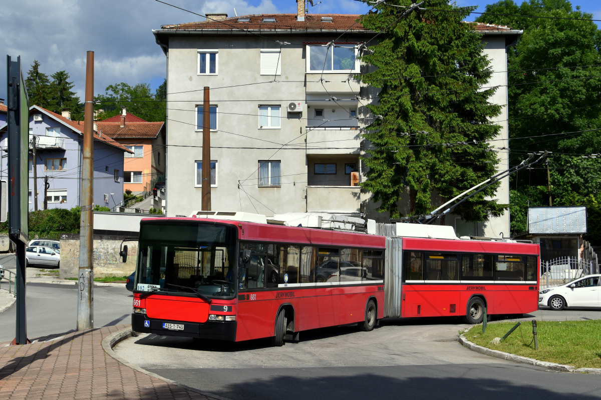 Сараево, Hess SwissTrolley 2 (BGT-N1) № 661