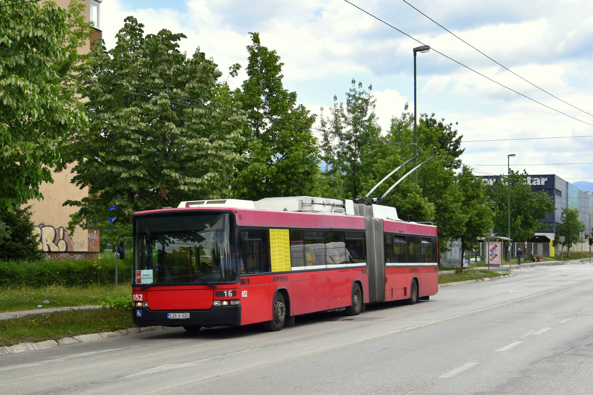 萨拉热窝, Hess SwissTrolley 2 (BGT-N1) # 652