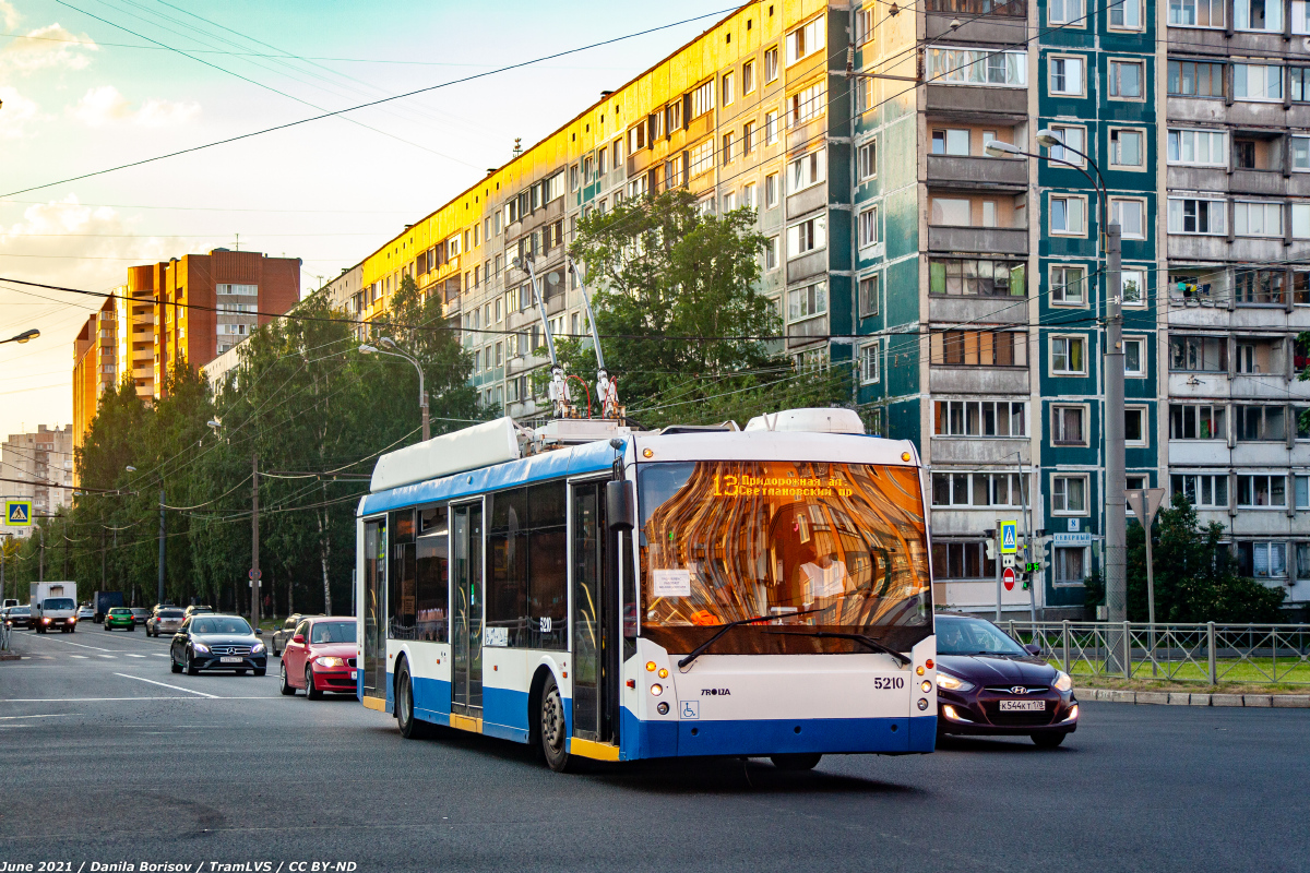 Санкт-Петербург, Тролза-5265.00 «Мегаполис» № 5210