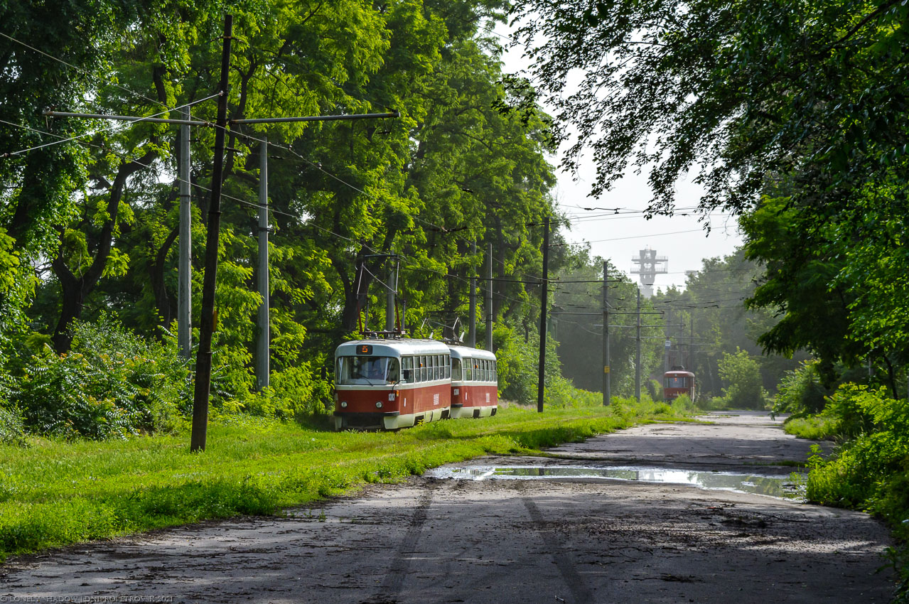 Dnipro — Tramway Lines and Infrastructure