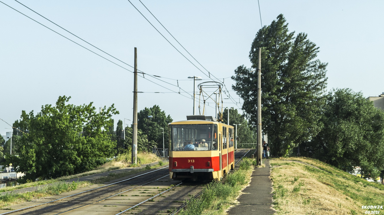 Киев, Tatra T6B5SU № 313