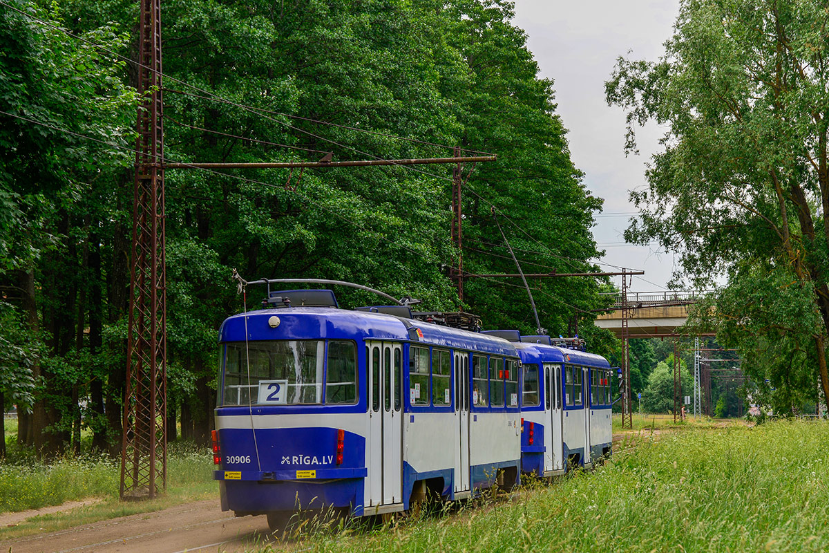 Рига, Tatra T3A № 30906