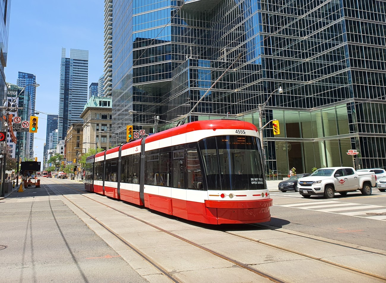 Торонто, Bombardier Flexity Toronto № 4555