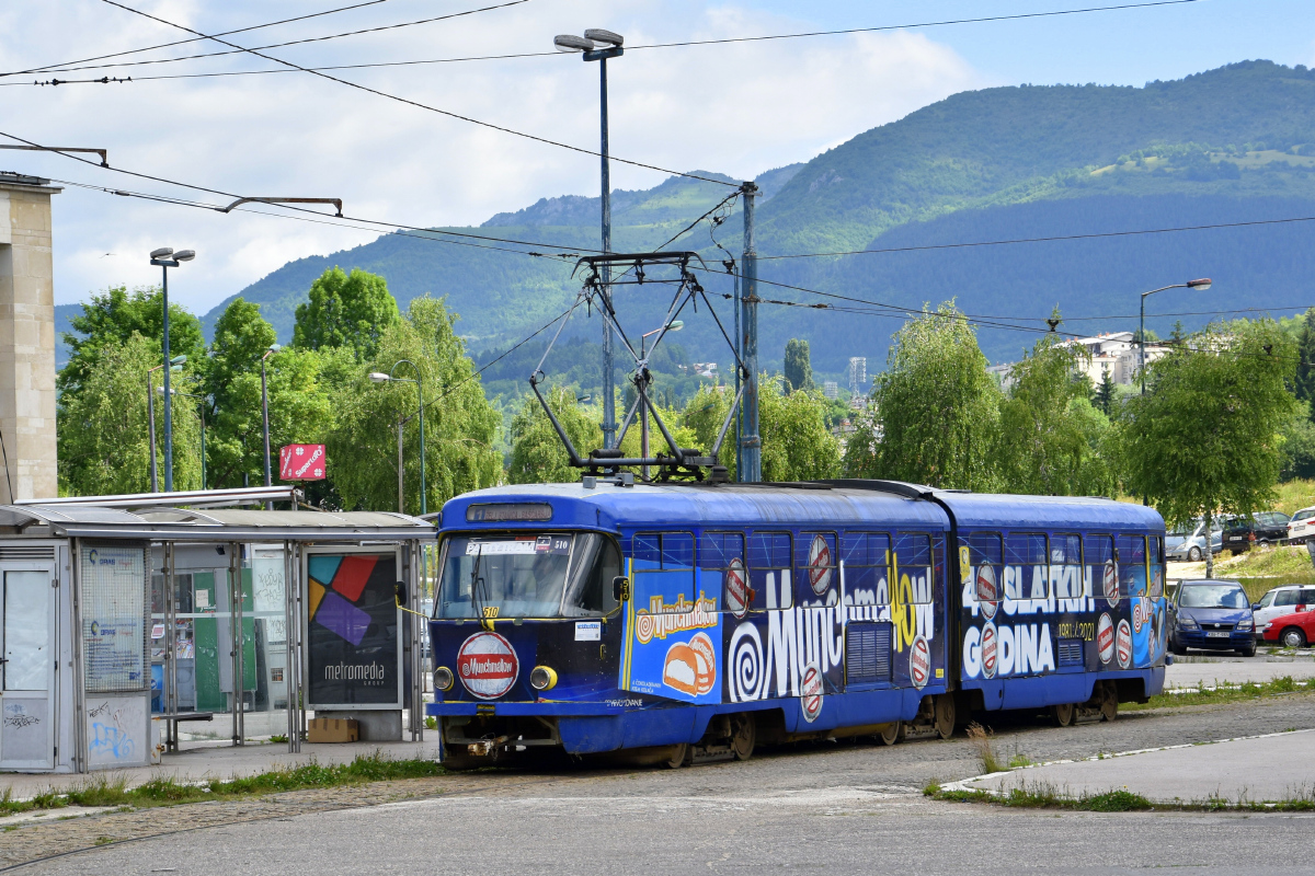Szarajevó, Tatra K2YU — 510