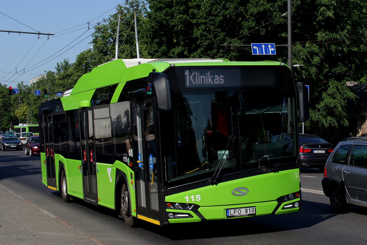 Kaunas, Solaris Trollino IV 12 Medcom nr. 115