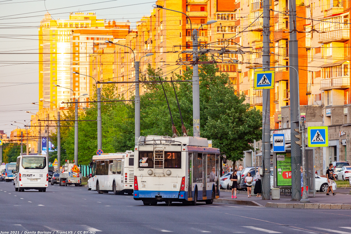 Санкт-Петербург, Тролза-5265.00 «Мегаполис» № 5201