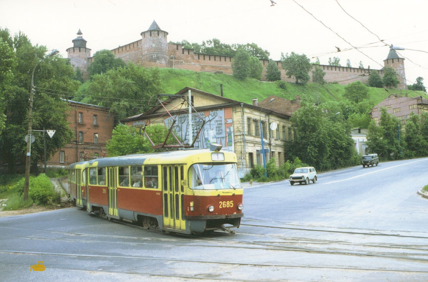 Нижний Новгород, Tatra T3SU № 2685; Нижний Новгород — Исторические фотографии