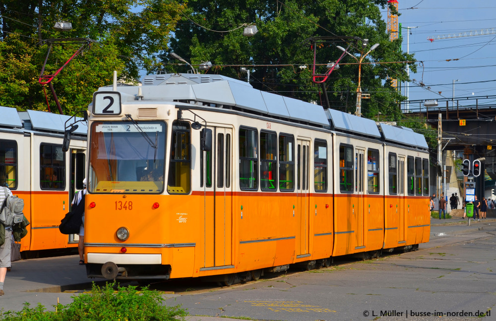 Будапешт, Ganz-Hunslet KCSV7 № 1348