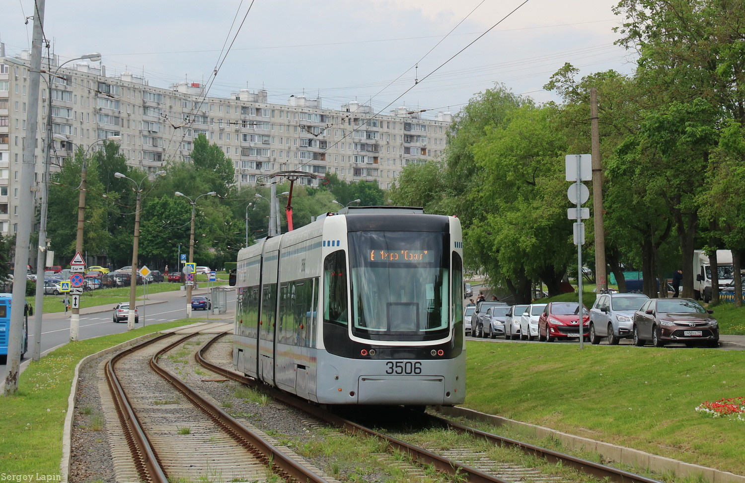 Москва, 71-414 (Pesa Fokstrot) № 3506