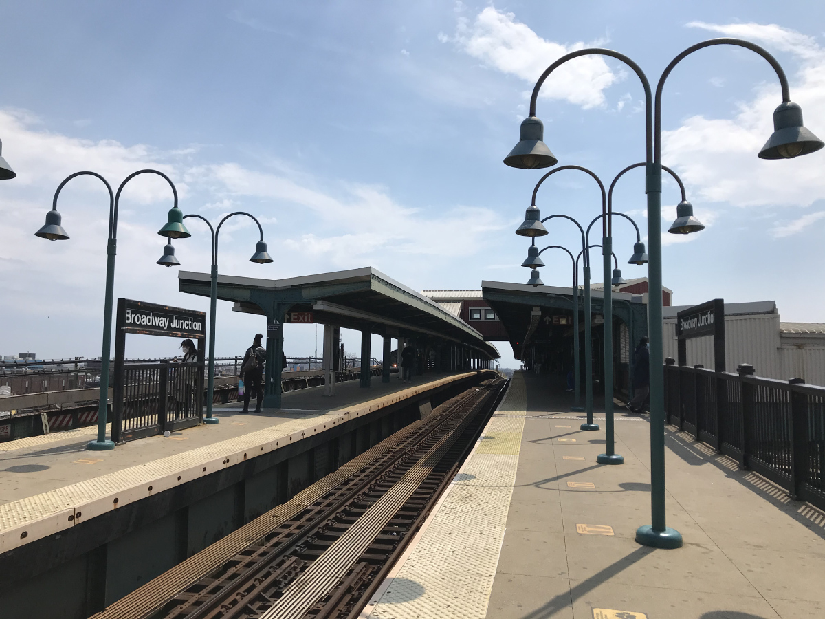 New York City — Subway and Elevated — Lines and Stations