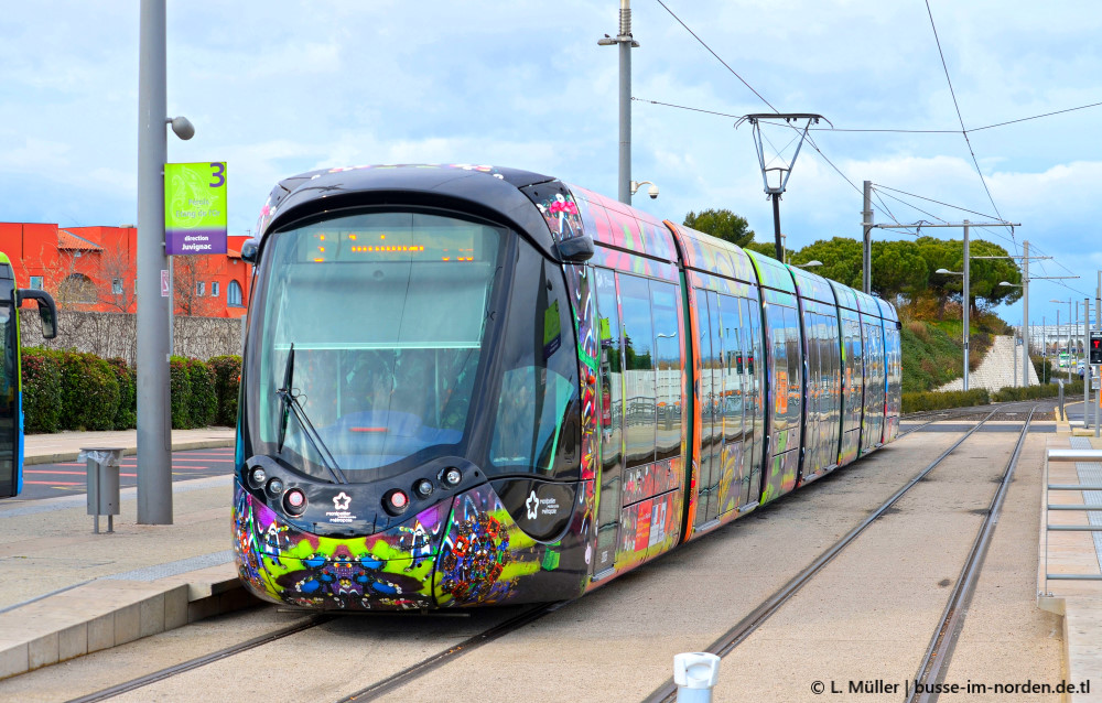 Монпелье, Alstom Citadis 402 № 2085