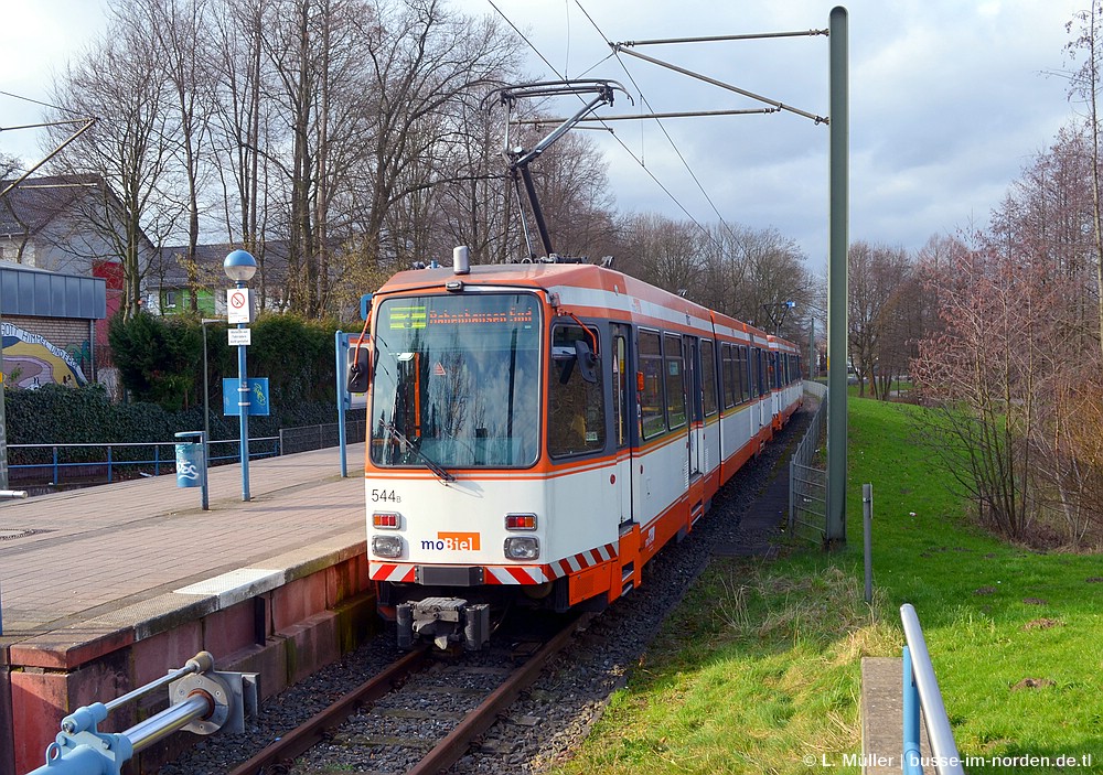 Bielefeld, Duewag M8C # 544
