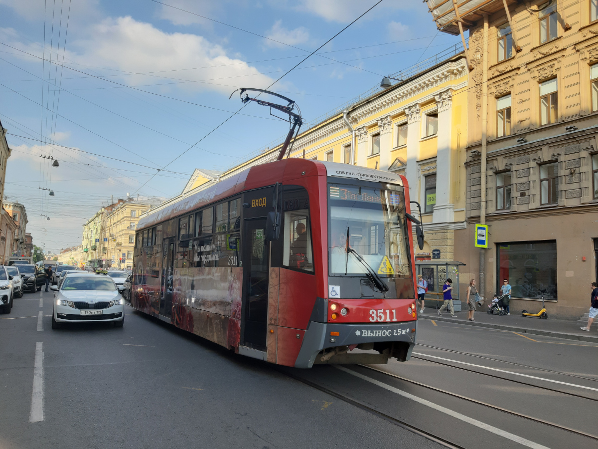 Санкт-Петербург, ЛМ-68М3 № 3511