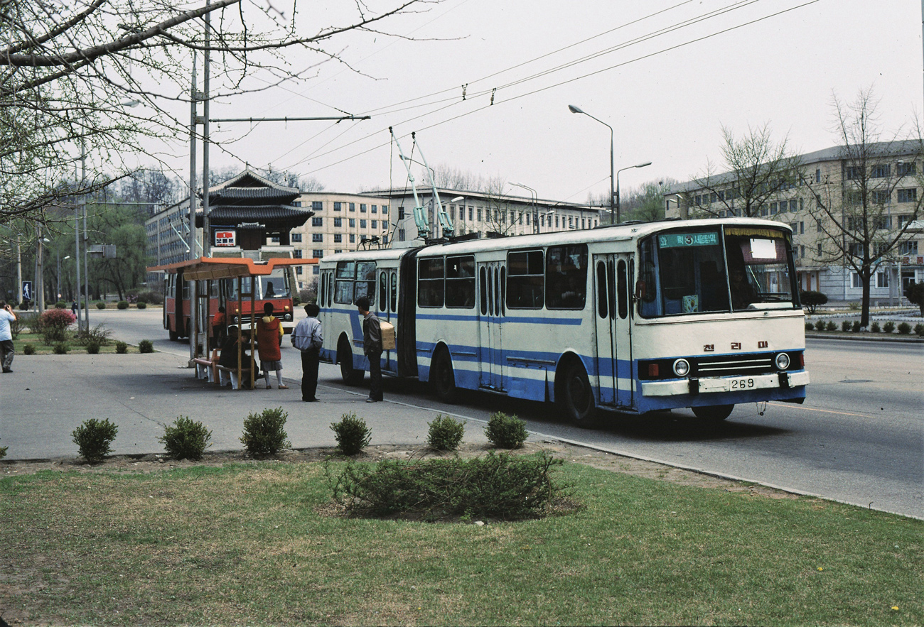 Пхеньян, Chollima 862 № 269; Пхеньян — Исторические фотографии — Трамвай и Троллейбус (1991+)