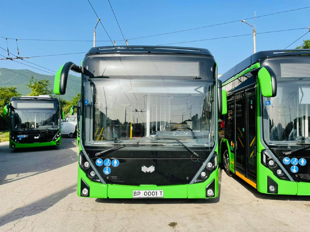Враца, БКМ 32100D «Ольгерд» № ВР 0001 Т; Враца — Официално представяне на новите тролейбуси БКМ 32100D «Ольгерд» — 01.07.2021