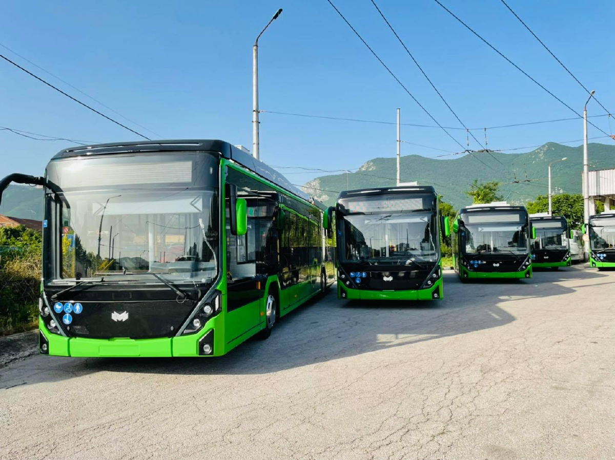Vratsa, BKM 32100D «Olgerd» # ВР 0004 Т; Vratsa — Official Launch of the new trolleybuses БКМ 32100D «Ольгерд» — 01.07.2021