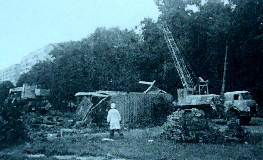 Kamianske, 71-605A č. 1044; Kamianske — Tramway Accident 02.07.1996