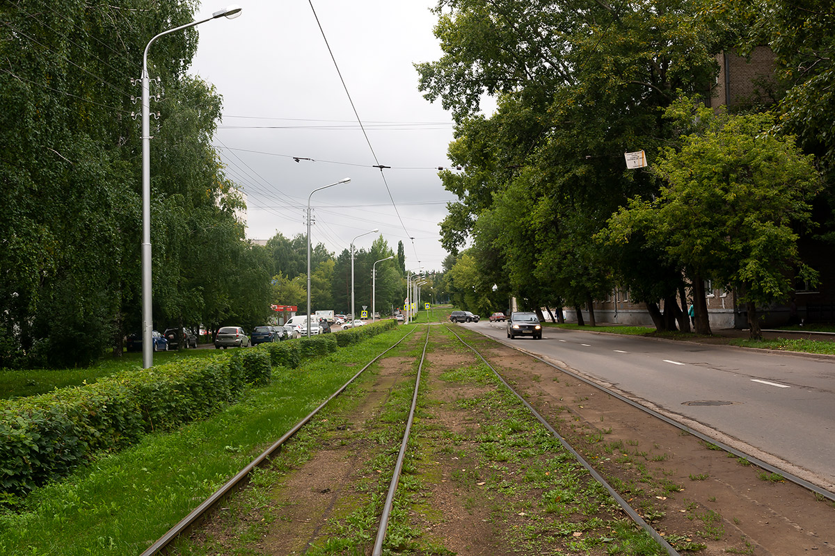 Уфа — Трамвайная сеть — север