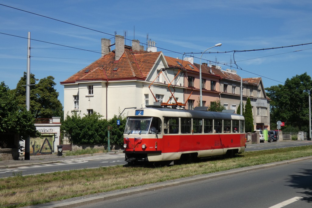 Прага, Tatra T3SUCS № 7122