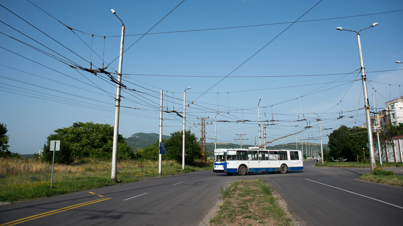 Враца — Последни дни на експлоатация на тролейбусите ЗиУ в град Враца • Последние дни троллейбусов ЗиУ на улицах Врацы — Юни 2021