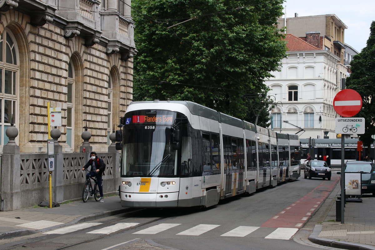 Гент, Bombardier Flexity 2 № 6358