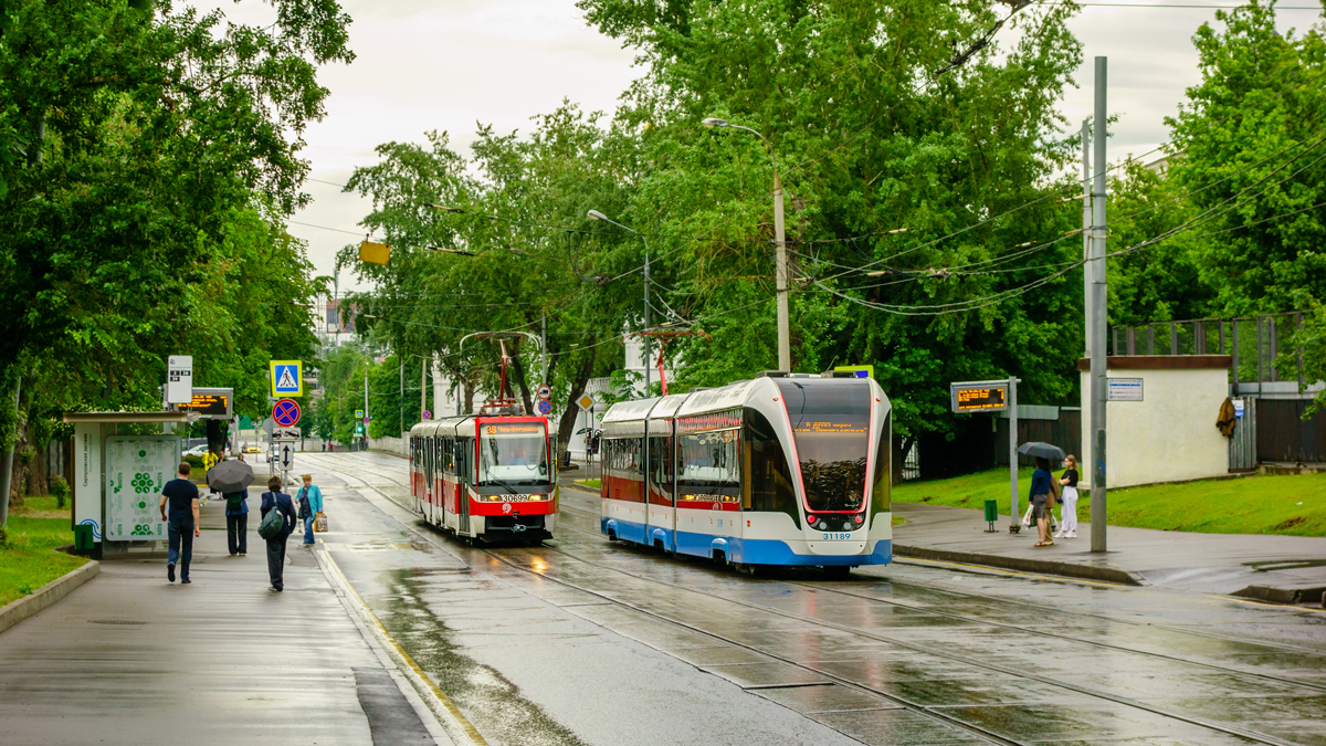 Москва, Tatra KT3R № 30699; Москва, 71-931М «Витязь-М» № 31189