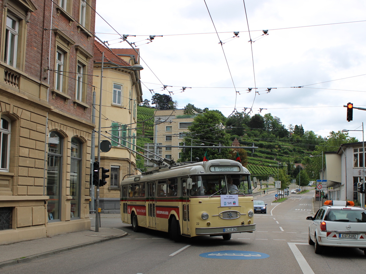 Esslingen, Henschel 160 OSL/Kiepe № 22