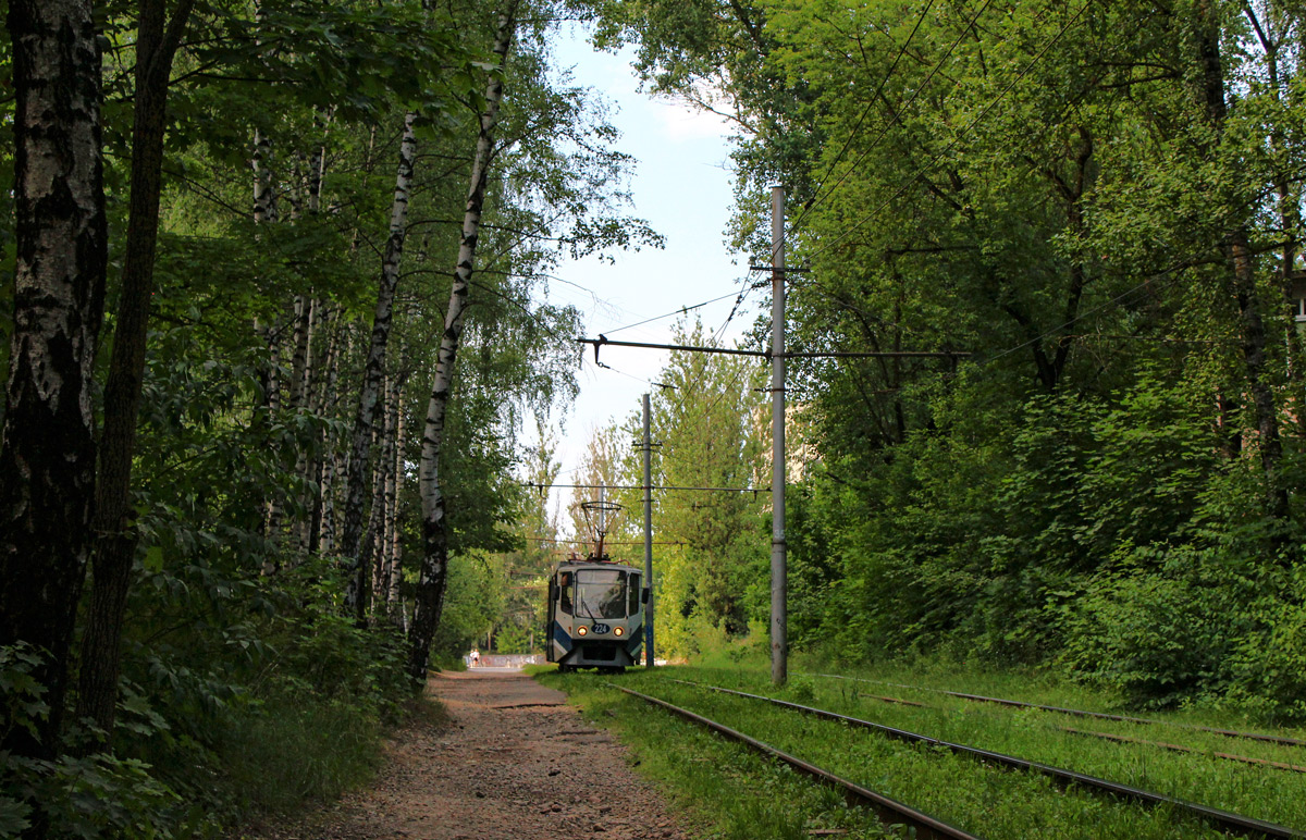 Смоленск, 71-608КМ № 224; Смоленск — Трамвайные линии и инфраструктура