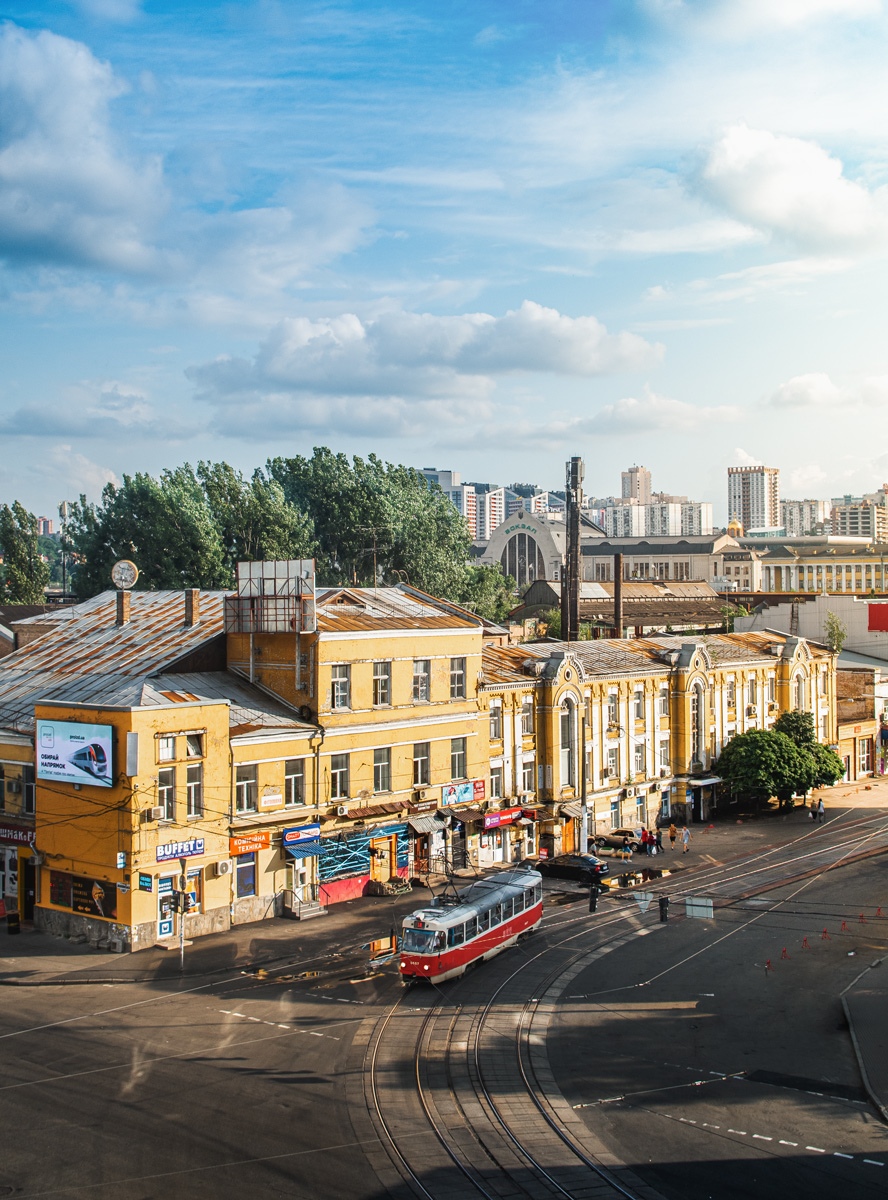 Kijów — Tramway lines: Podilske depot network — west, south; Kijów — Tramway lines: Rapid line