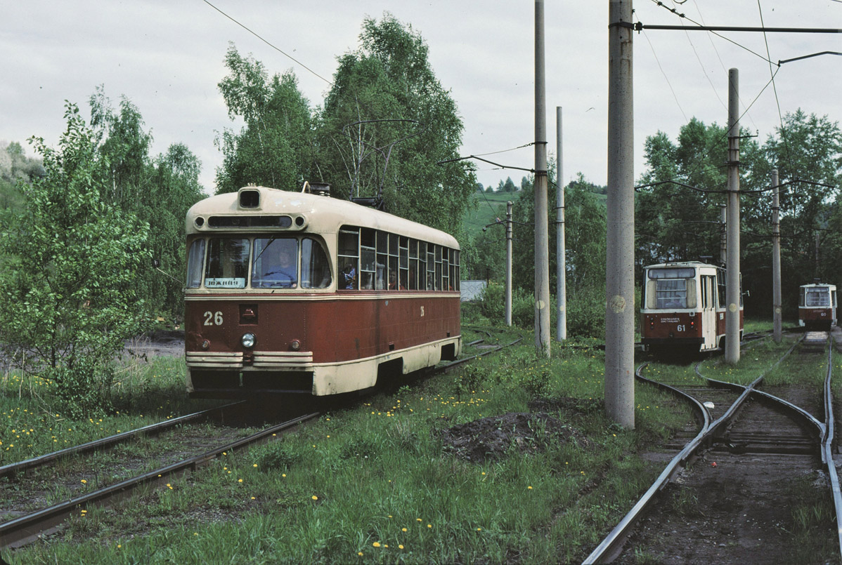 Osinniki, RVZ-6M2 № 26; Osinniki, 71-132 (LM-93) № 61