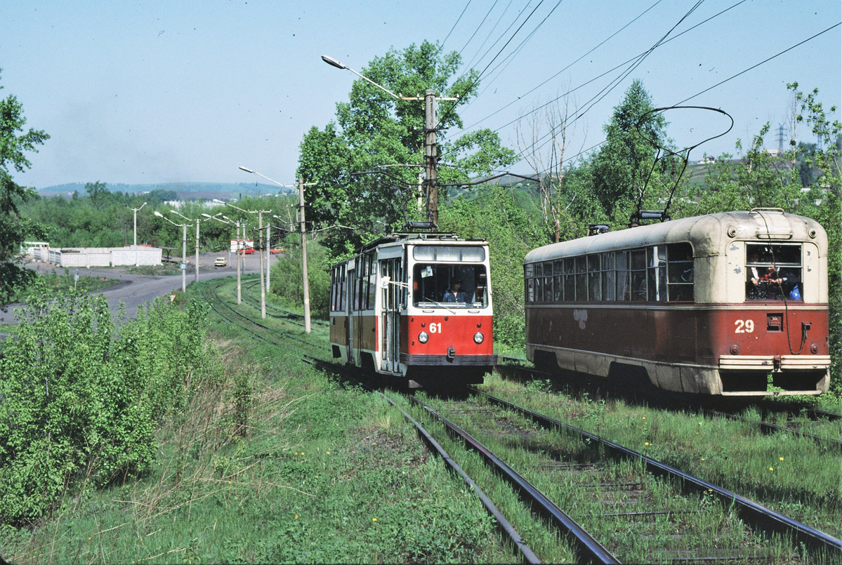 Осинники, РВЗ-6М2 № 29; Осинники, 71-132 (ЛМ-93) № 61