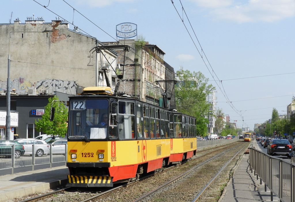 Варшава, Konstal 105Na № 1252