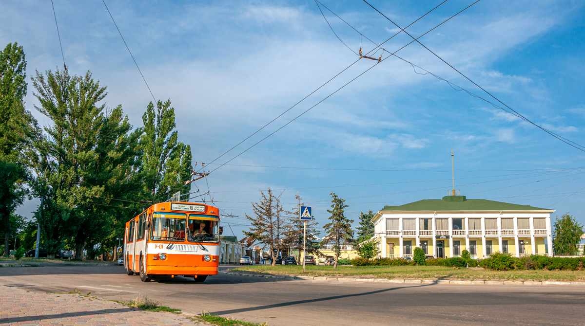 Cerkasî — Trolleybus lines and infrastructure