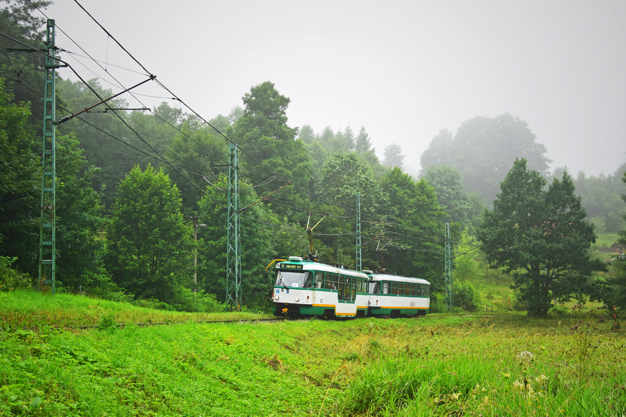 Liberec - Jablonec nad Nisou, Tatra T3R.PLF № 28; Liberec - Jablonec nad Nisou — Last weeks of metre-gauge, 2021