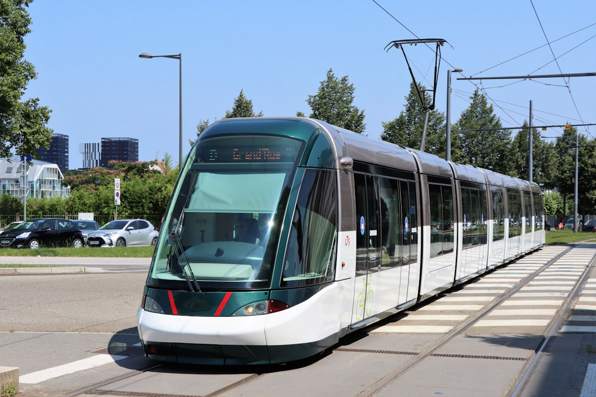 Страсбург, Alstom Citadis 403 № 2039