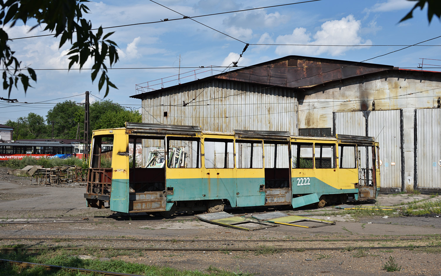 Магнитогорск, 71-605 (КТМ-5М3) № 2222