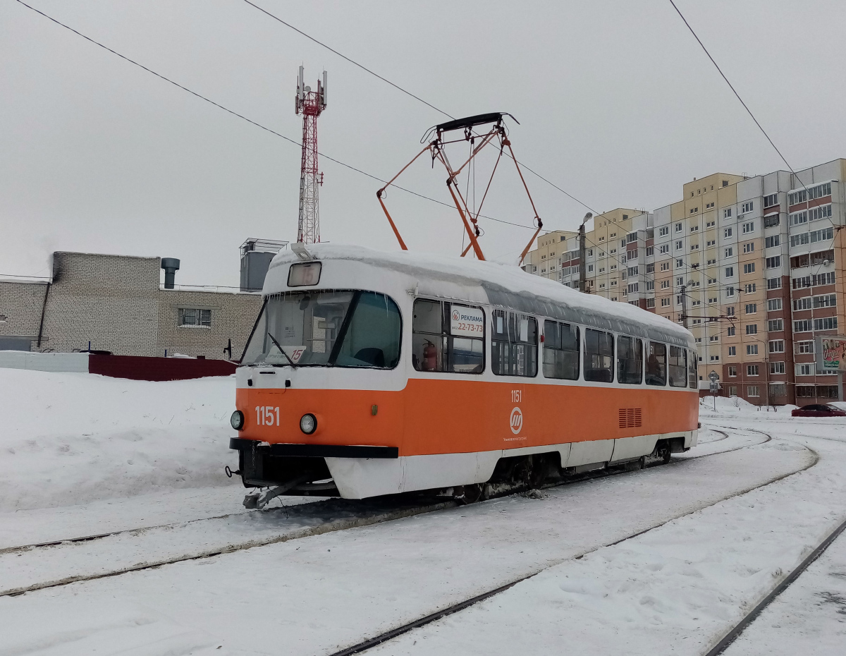 Uljanovsk, Tatra T3SU № 1151