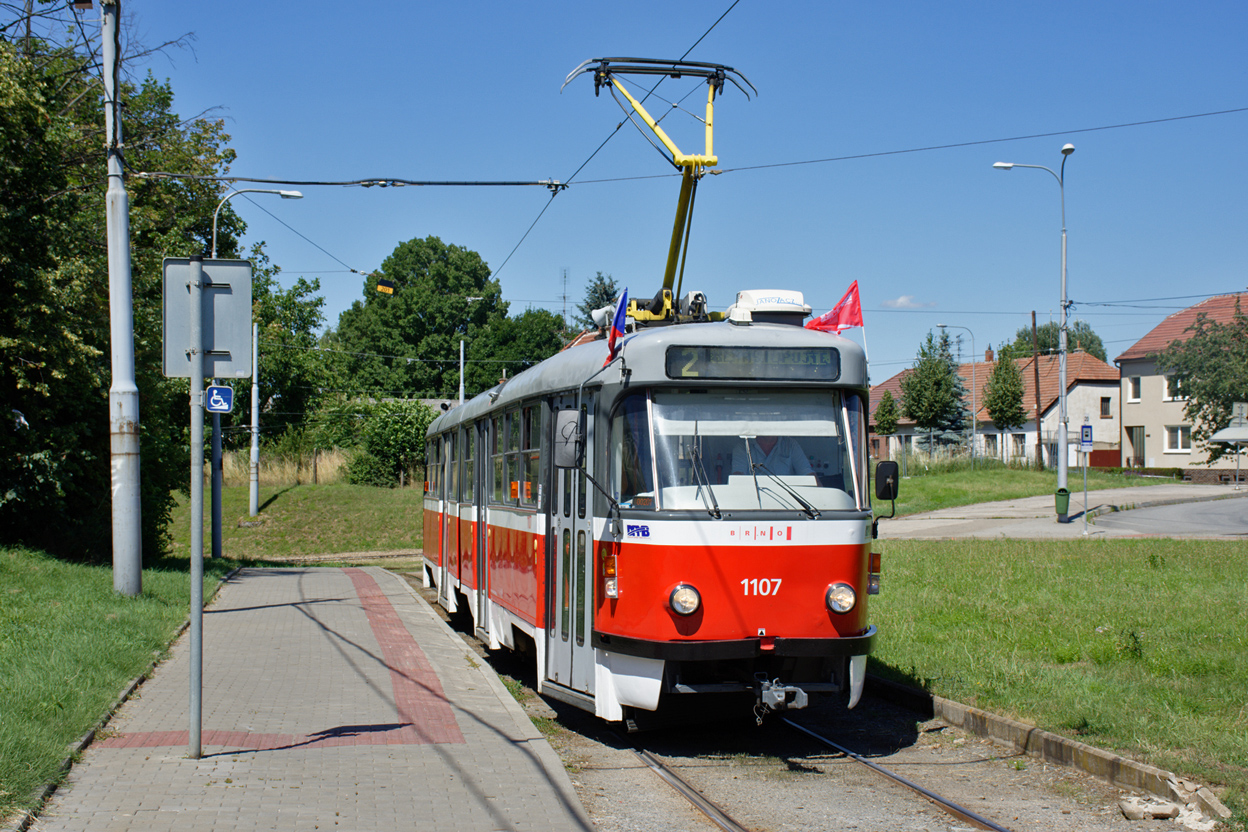 Брно, Tatra K2P № 1107