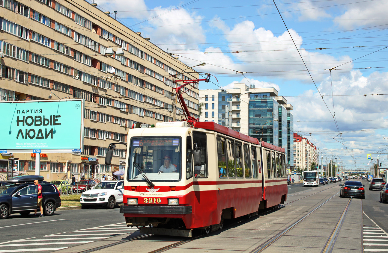 Санкт Петербург, ЛВС-86М2 № 3210
