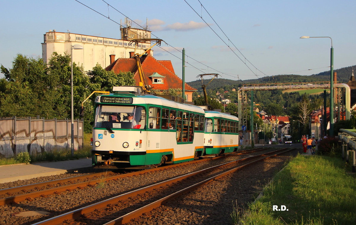 Либерец - Яблонец-над-Нисой, Tatra T3R.PLF № 47; Либерец - Яблонец-над-Нисой — Последние недели узкоколейки, 2021 г.