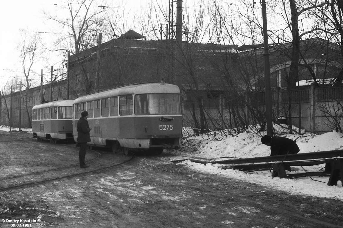 Москва, Tatra T3SU № 5275