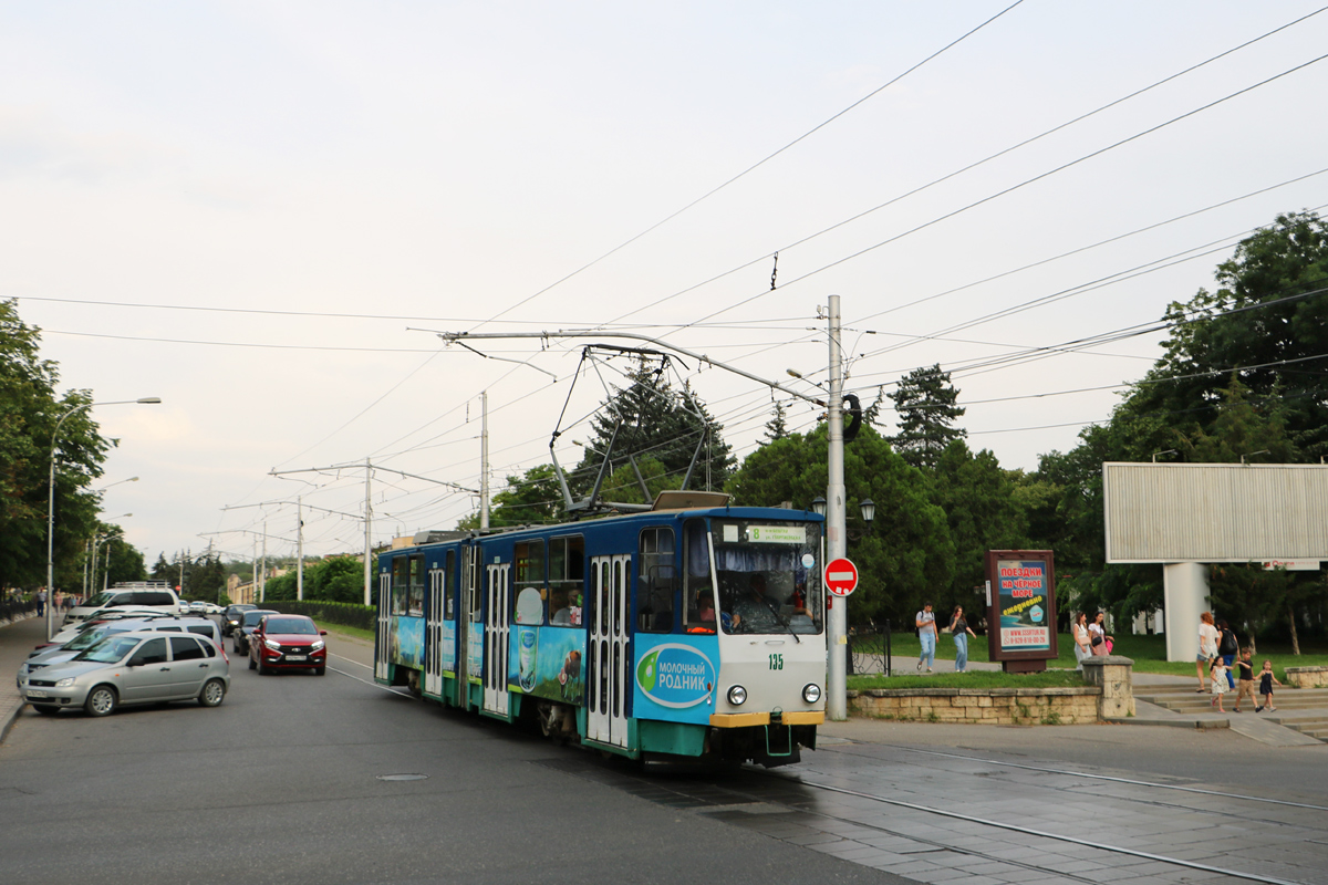 Pyatigorsk, Tatra KT4SU № 135