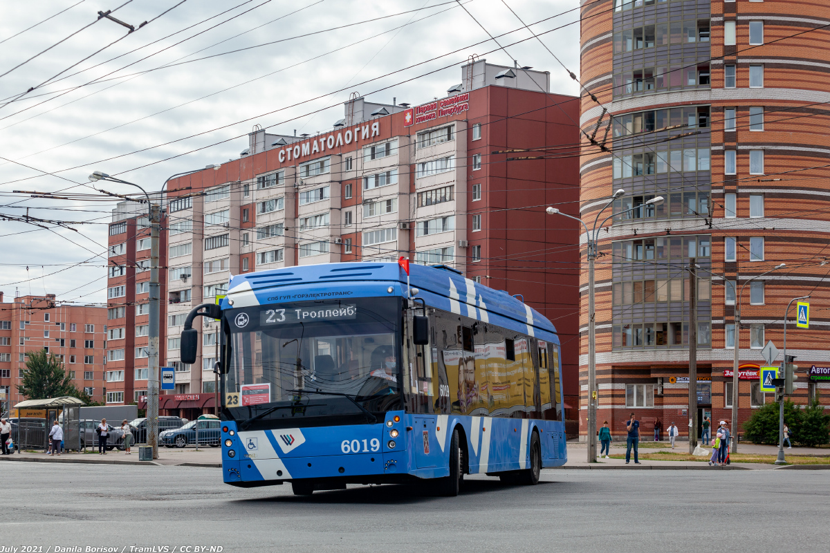 Санкт-Петербург, Тролза-5265.08 «Мегаполис» № 6019