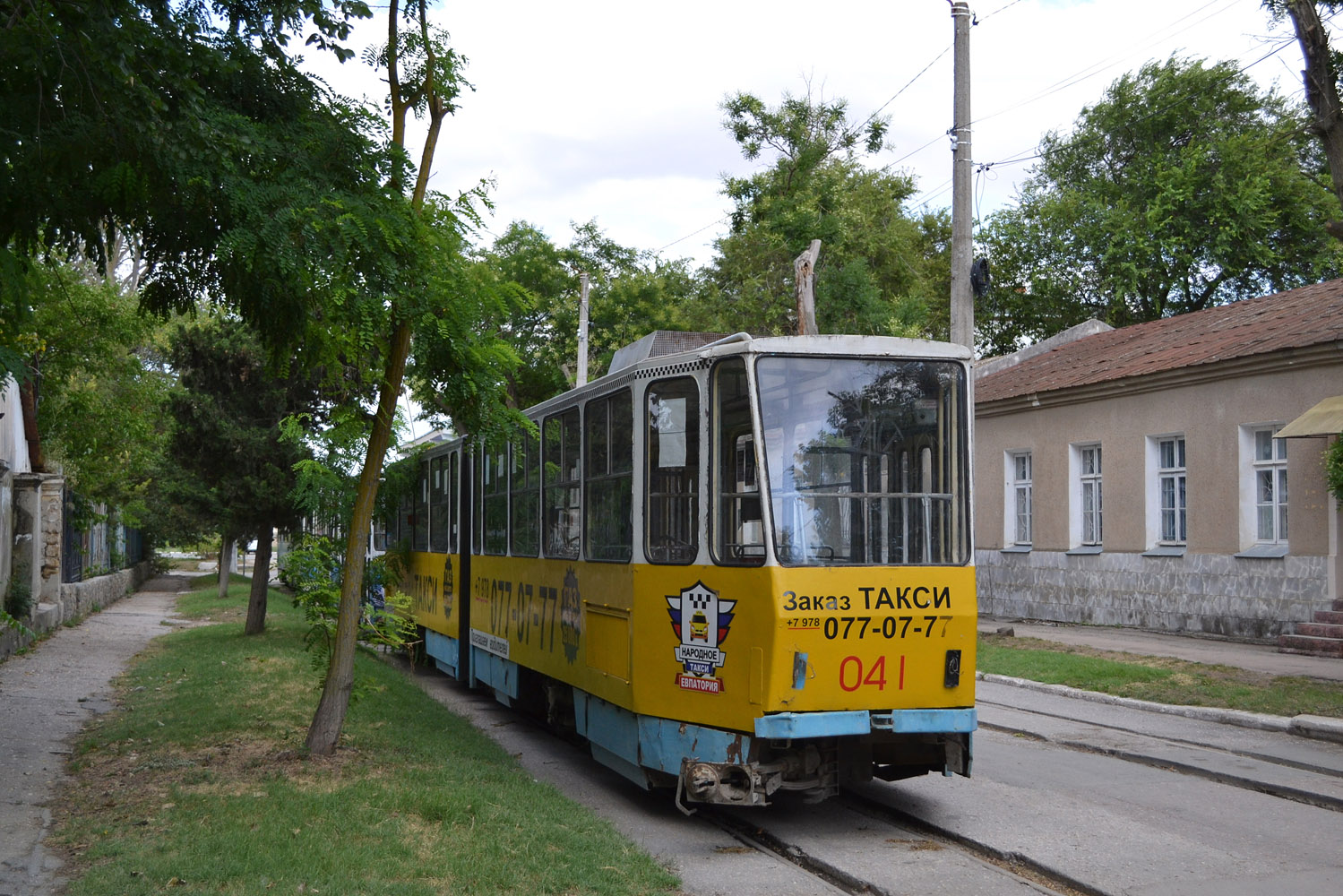 Евпатория, Tatra KT4SU № 041