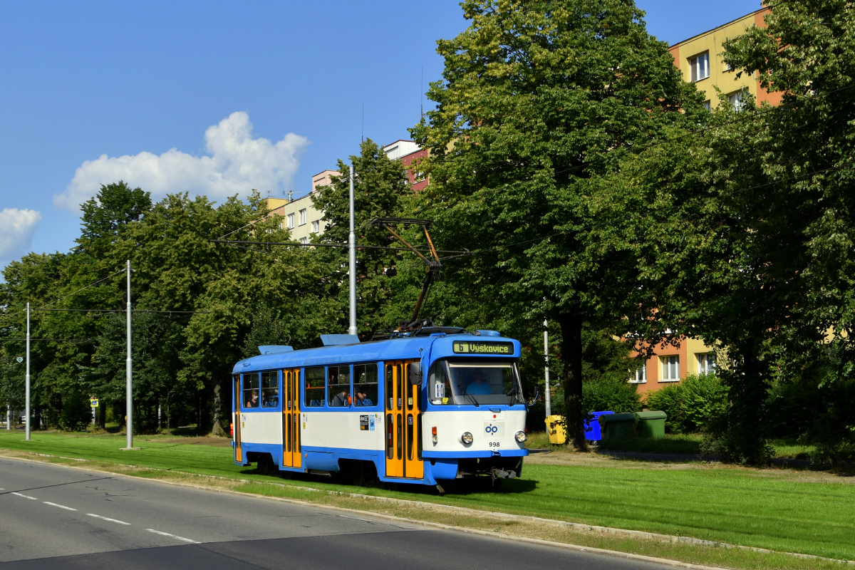 Острава, Tatra T3R.P № 998