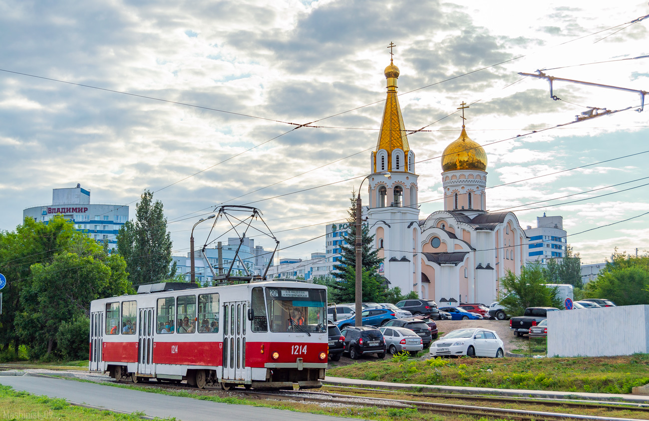 Самара, Tatra T6B5SU № 1214