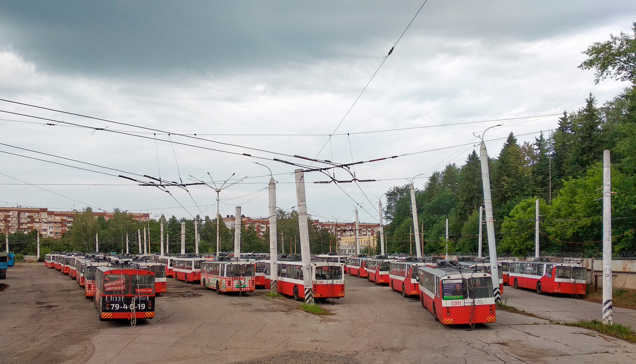 Iżewsk — Trolleybus deport # 1