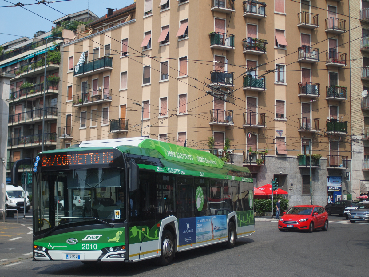 Милан, Solaris Urbino IV 12 Electric № 2010