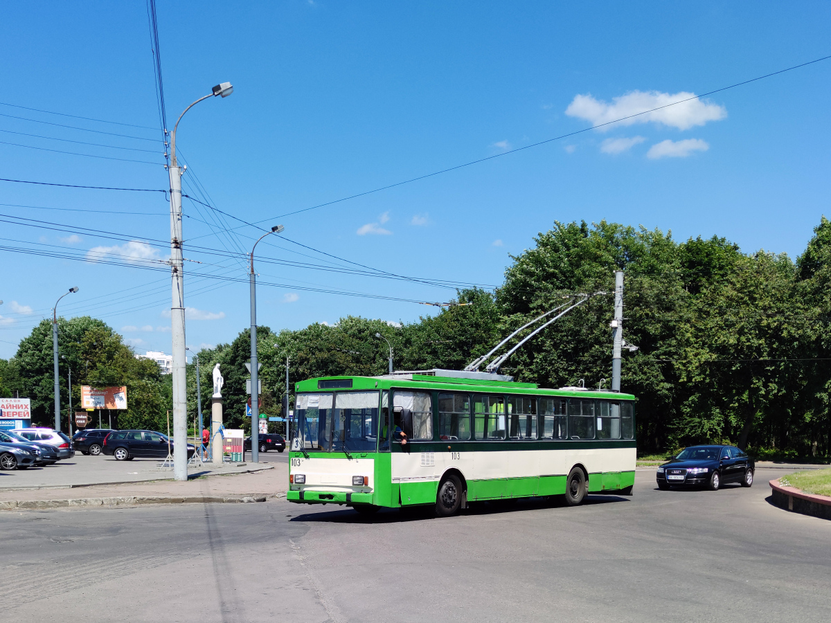Ровно, Škoda 14Tr89/6 № 103